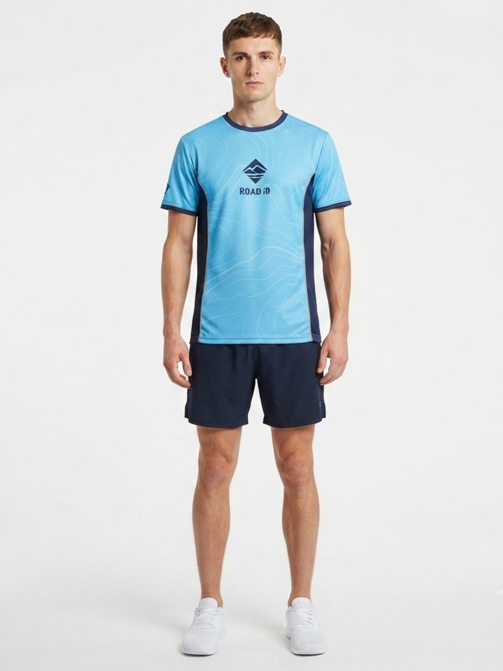 Headsweats Gear Men’s Road ID Short Sleeve Performance Tee Medium NWT